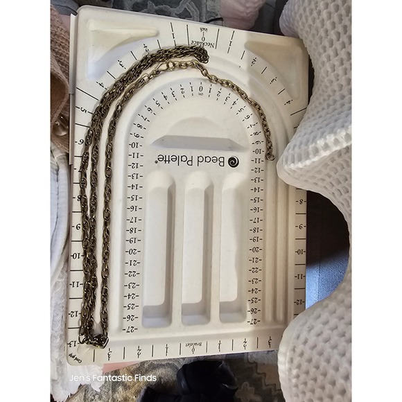 Milan Pocket Watch with Chain-link Necklace 39-46" Steam Punk Antique Gold - Picture 11 of 12